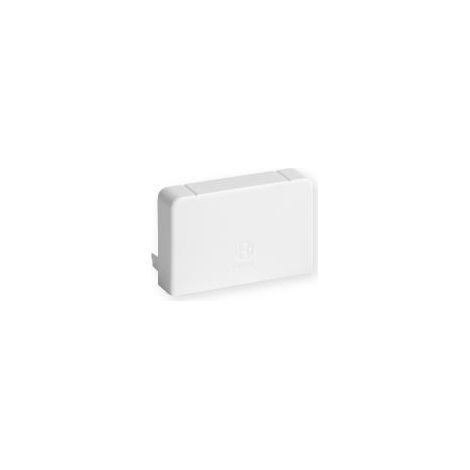 Embout LAN pour goulotte - 60 x 40 mm - blanc - IBOCO (1/2)