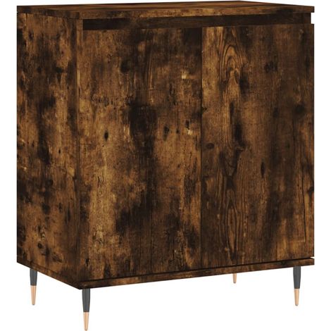 Credenza buffet cassettiera mobile contenitore organizer cucina soggiorno soggiorno 60 x 35 x 70 cm derivati del legno marrone 020030996