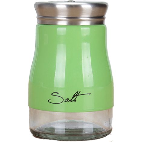 Moulin À Sel Et Poivre - Acier Inoxydable Avec Fond En Verre - Pour Cuisine Maison Et Professionnelle - Lot De 2 (1/5)