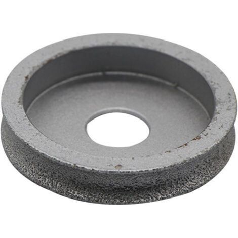 Disque de meulage diamanté brasé, meule abrasive concave pour granit, marbre, fer, acier, maçonnerie convexe (3,0 cm)