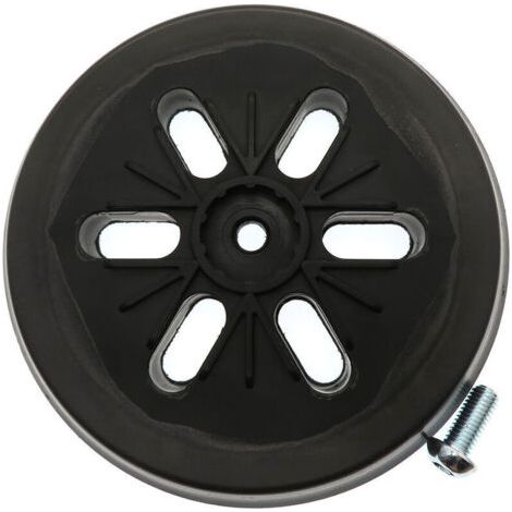 Plateau de ponçage pour ponceuse excentrique Bosch GEX 150 AC, PEX 15 AE, GEX 150 Turbo 150 mm avec vis