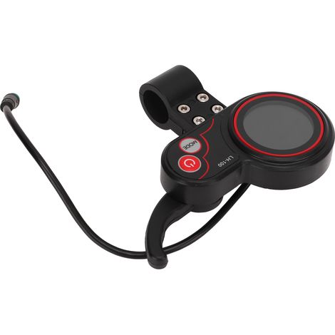 Compteur LCD pour vélo électrique avec connecteur étanche 5P, panneau de contrôle 24V 36V 48V 60V, compatible trottinette 22,2mm (1/5)