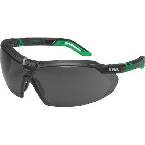 uvex i-5 9183045 Schutzbrille Schwarz, Grün (1/2)