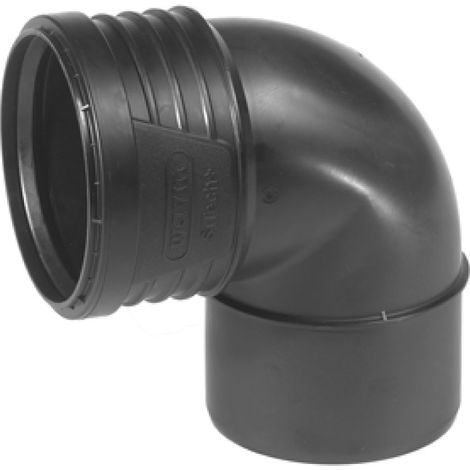 CURVA 875 ° AD INNESTO PP CON GUARNIZIONE SERIE SITECH+ INSONORIZZATA - EE ¸40 - WAV