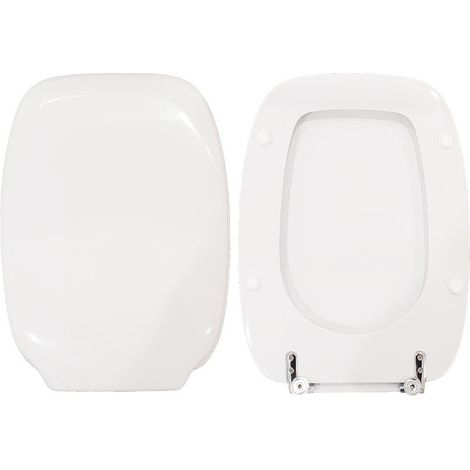 Copriwater Fiesta Catalano legno rivestito in resina poliestere bianco (1/4)