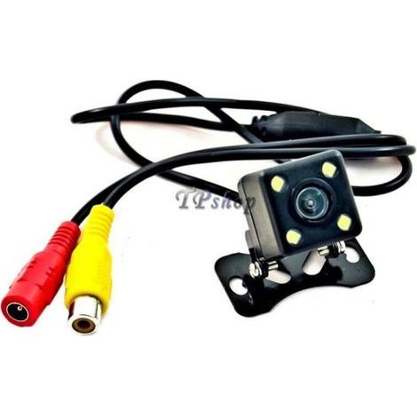 CAMERA TELECAMERA RETROMARCIA AUTO CAMPER 4 LED 420TVL CON STAFFA EI-2050