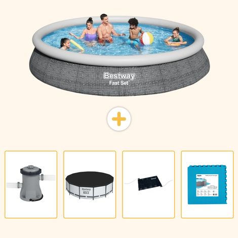 Bestway Bestway Fast Set Ronde - 457x84 cm - 5-pièces  S273 (1/5)