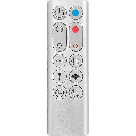 Télécommande de remplacement compatible avec les ventilateurs Dyson HP02/HP03 (argentée). (1/4)