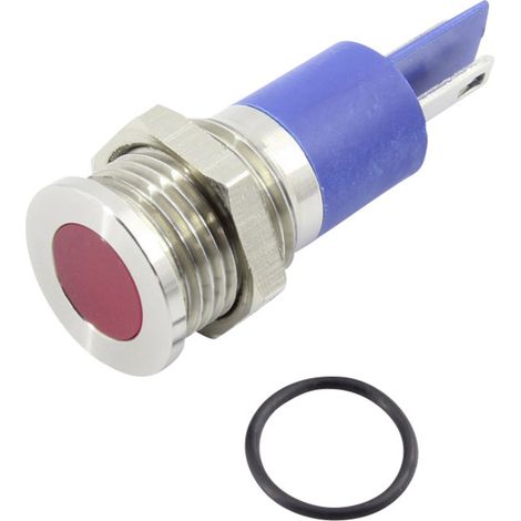 TRU COMPONENTS 1605985 LED-Signalleuchte Rot 24 V DC/AC 60 mcd