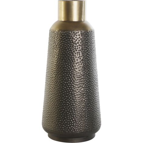 Jarron Metal 25X25X56,5 Gris Oscuro (1/3)