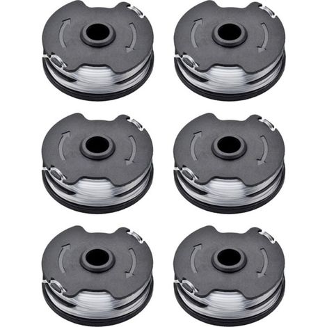 Bobina di ricambio compatibile con tosaerba Parkside PRT 20-Li C3 TLP-01, ricarica bobina di ricambio, 6 pezzi (1/4)