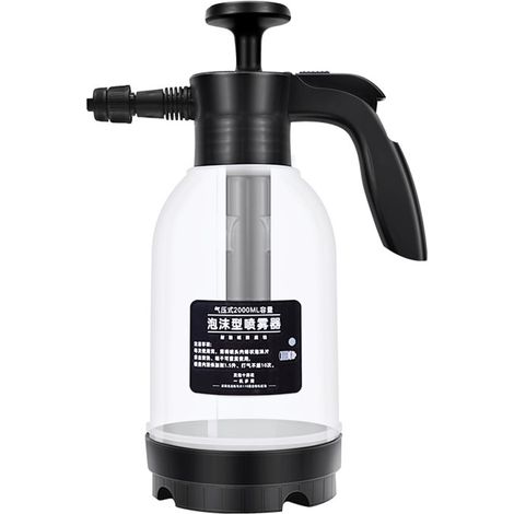 Sprayeur À Mousse - 2 L - Pour Lavage Auto Et Arrosage Jardin - Bouteille Hdpe - Tige En Aluminium Anodisé - 2 Embouts (1/5)