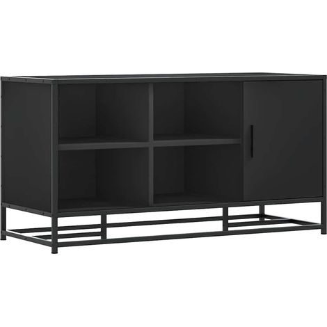 Maison Exclusive - Schuhbank Schwarz 100x40x53,5 cm Holzwerkstoff