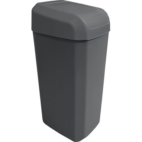 Famesa Troya Poubelle Basculante Anthracite 45 Litres (1/3)