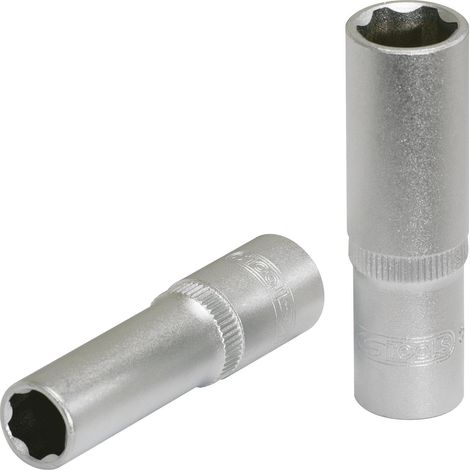 3/8" Douilles, longues, 19mm (1/2)