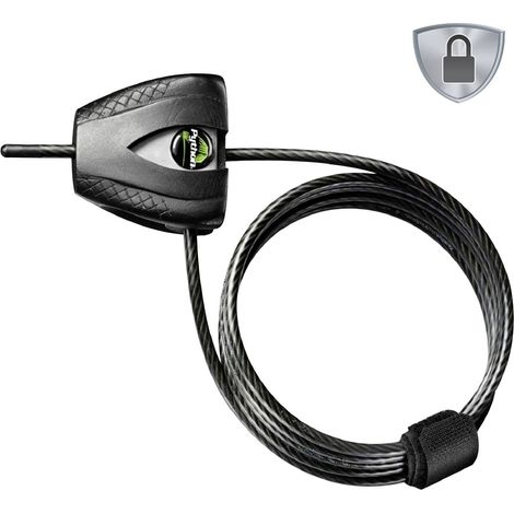 Master Lock 8417EURDPRO Kabelschloss Schwarz Schlüsselschloss (1/5)