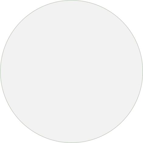 Protezione Tavolo Opaca Ø 80 cm 1,6 mm in PVC vidaXL
