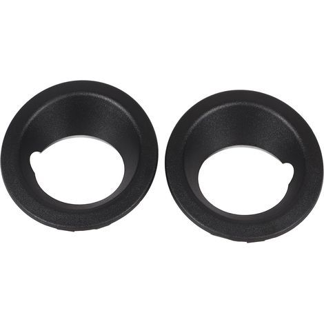 Fog light ring cover for front bumper, 2 pieces, black 51113400912, replacement for X3 E83 2004 – 2006 (1/5)