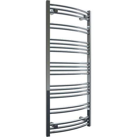 Scaldasalviette elettrico cromato - 753mm di altezza e 400mm di larghezza - 200 Watt - JAD753/400E8CRO