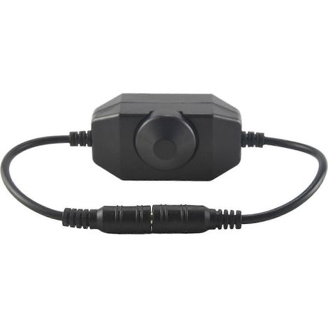 LED-Lichtleisten-Dimmer, DC 12V-24V Dimmerschalter, geeignet für LED-Lichtleisten, LED-Lichterketten 3528, 505