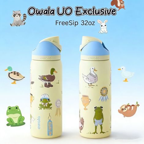 Bouteille d'eau Owala 32 oz, exclusivité Urban Outfitters, avec système d'attache FreeSip