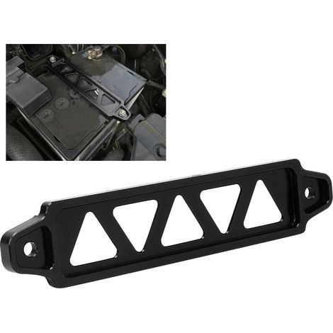 Support de fixation universel pour batterie de voiture 217 mm / 8,5 pouces, noir (1/5)