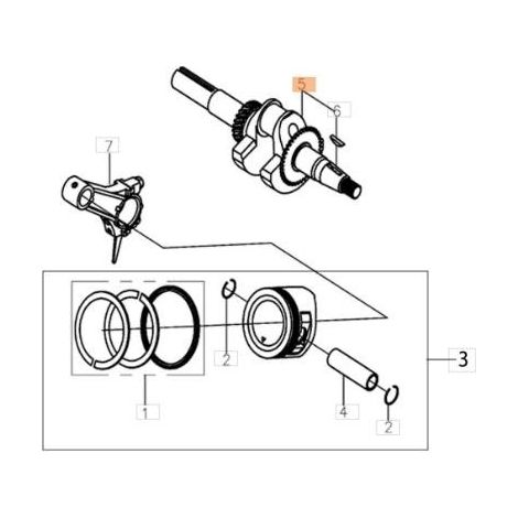 CIGÜEÑAL EMAK ORIGINAL L66152054