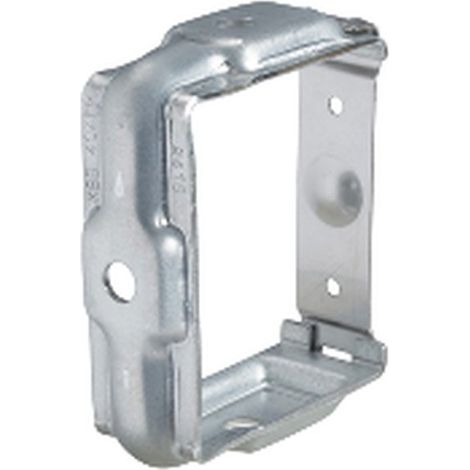 Fijación canalización y luminaria GALV. de acero galvanizado, IP65, 220V.