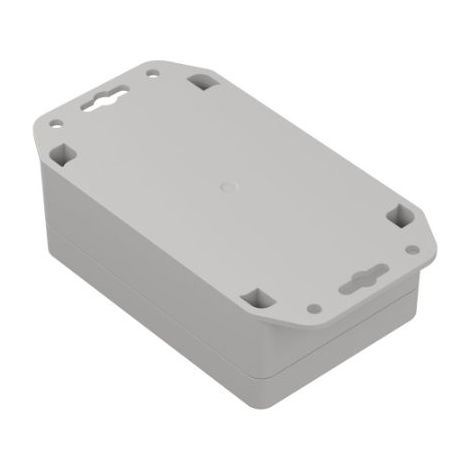 Boîtier RS PRO en Polycarbonate, 121.4 x 81.6 x 45.2mm, Gris clair IP65 ( Prix pour 1 ) (1/4)