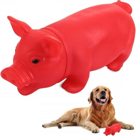 TG56072 Jouet cochon et chien en fromage qui couine (1/5)
