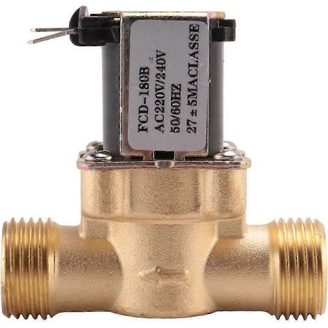 Électrovanne électromagnétique en laiton, normalement fermée, 220 V CA, SZRH (1/5)