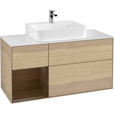 Villeroy & Boch G161GNPC meuble sous-lavabo Finion G16 (1/2)