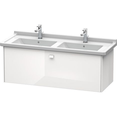 Duravit Brioso Vanity pensile a parete 122,0 x 46,9 cm, 1 estraibile, per lavabo Starck 3 033213, Colore (anteriore/corpo): Pine Terra decor, maniglia cromata - BR404401051