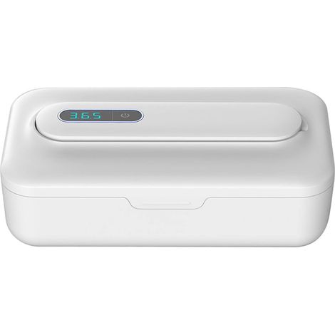 Portable ultraviolet disinfection device, ultraviolet ozone sterilizer, with detachable ultraviolet disinfection rod, white.