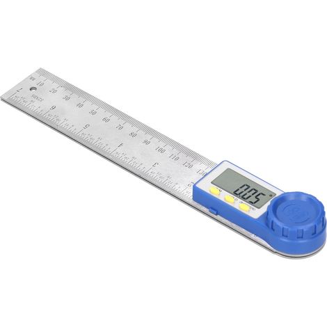 Digitaler Winkelmesser, Lineal, Messgerät mit Digitalanzeige, Goniometer, multifunktionaler elektronischer Winkelmesser (1/5)