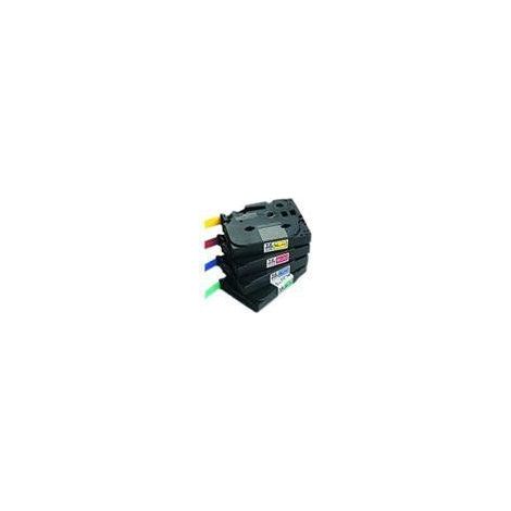 BROTHER Cinta laminada  Plata / negro (Metalica) 12mm (1/5)