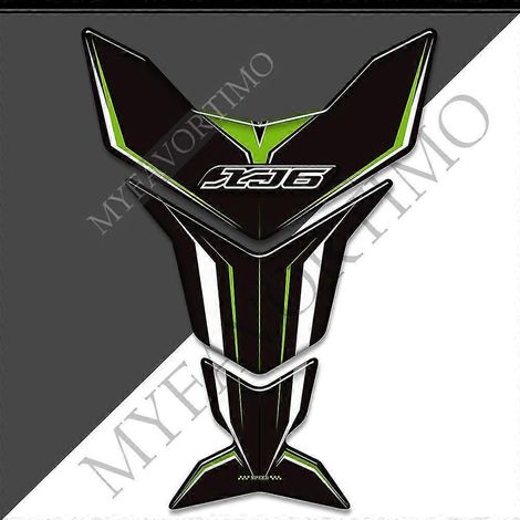 Autocollants 3D pour Yamaha XJ6 Diversion, protection de réservoir, autocollant en forme d'arête de poisson, moto 2015-2020 (1/5)