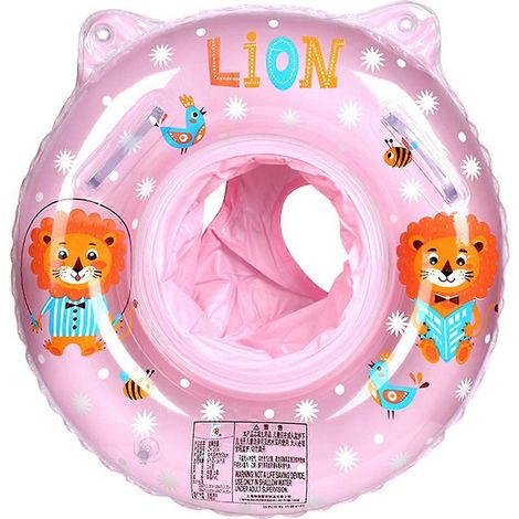 Bouée pour bébé, gonflable en matériau écologique pour les premiers pas de bébé dans la piscine, portable et pliable avec protection de sécurité. (1/4)