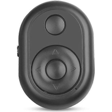 Déclencheur à distance sans fil Bluetooth pour selfies, bouton de déclenchement Y8D7 M7H2 T3T4 noir (1/5)