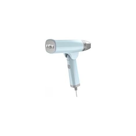 Ferro da stiro a vapore portatile, riscaldamento rapido, potenza vapore 1300W, rimozione rapida delle pieghe, ideale per viaggi, casa e ufficio - Crezuo