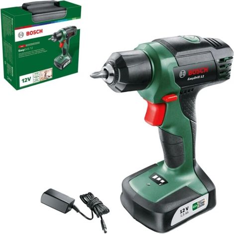 Trapano Avvitatore a Batteria Bosch EasyDrill 12 12V 1.5Ah (1/10)