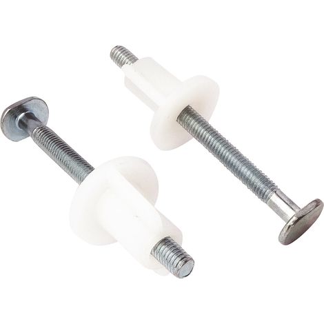 Fixation d'abattant WC avec 2 écrous longueur 75mm