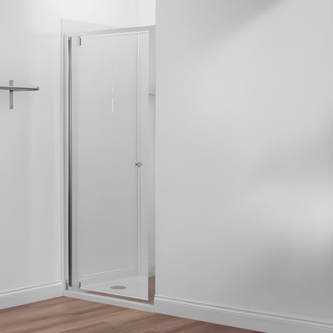 Puerta de ducha pivotante 100 cm perfil cromado JACOB DELAFON Serenity