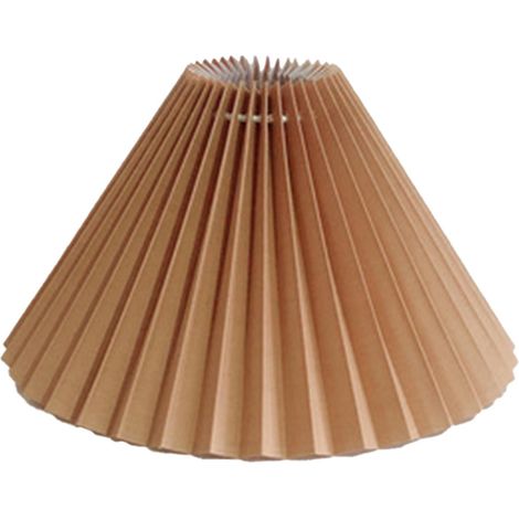 Plissierter Lampenschirm E27, japanischer Stil, Stoff, Tischlampe, Deckendekoration