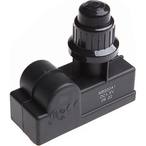 Allumeur à impulsion avec pile AA, allumeur électronique à bouton-poussoir pour fours, cuisinières et radiateurs (1,5 V) (1/5)