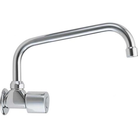 Grifo de Fregadero de Cocina Mural Cromado de 1 Agua Serie ECO (1/5)