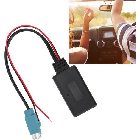 Module Bluetooth de voiture AUX-IN adaptateur audio sans fil filaire pour Alpine KCE-237B (NO.25) (1/5)