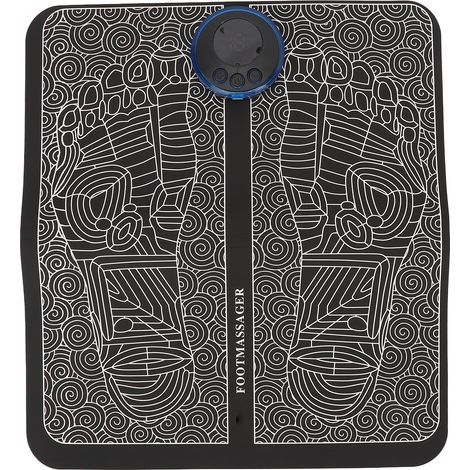 Tapis de massage des pieds électrique à micro-courant USB, stimulation musculaire, 8 modes, 19 intensités, coussin pliable et massant. (1/5)