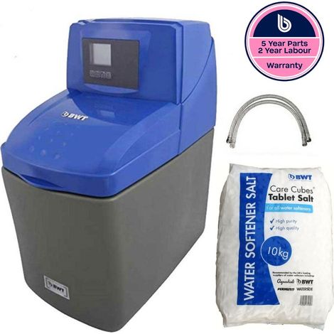 BWT WS355EHIFLO WS Series Luxury Water Softener + 22mm Hose WS355 + Salt Bag