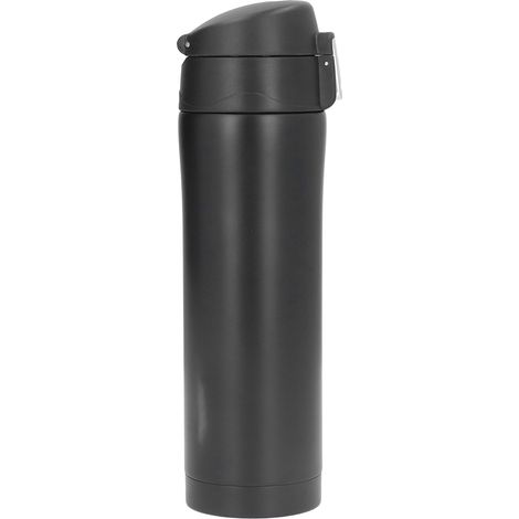 500 ml Edelstahl-Isolierflasche, doppelwandig, tragbar, vakuumisoliert, für Schule, Zuhause und Outdoor (1/5)